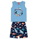 Conjunto Infantil Menino Verão Regata e Bermuda Kyly 1000358