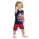 Conjunto Infantil Menino Verão Regata e Bermuda Kyly 1000578