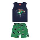 Conjunto Infantil Menino Verão Regata e Bermuda Kyly 1000582