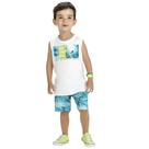 Conjunto Infantil Menino Verão Regata e Bermuda Kyly 1000599