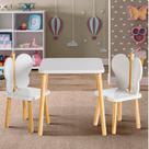 Conjunto Infantil Mesa com 2 Cadeiras Hora de Brincar Conjunto Infantil Mesa com 2 Cadeiras Hora de Brincar