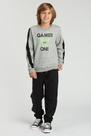 Conjunto Infantil Mescla de Moletom Gamer One