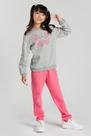 Conjunto Infantil Mescla de Moletom Good Vibes