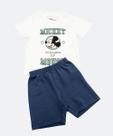 Conjunto Infantil Mickey Disney Tam 1 a 3 Azul-74046