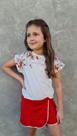 Conjunto Infantil Milli&Nina Off White Conjunto Infantil Milli&Nina Off White