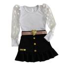Conjunto Infantil Mini Diva Blogueirinha Moda Meninas Luxo