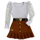 Conjunto Infantil Mini Diva Blogueirinha Moda Meninas Luxo