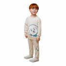 Conjunto Infantil Moletinho Cachorro Bege - Dedeka Tamanho:3T