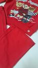 Conjunto Infantil Moletom e calça wide leg vermelho Momi Conjunto Infantil Moletom e calça wide leg vermelho Momi