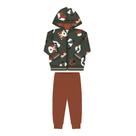 Conjunto Infantil Moletom Floresta Verde Menino Alakazoo