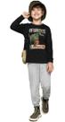 Conjunto Infantil Moletom Inverno Menino Inverno Dinossauro