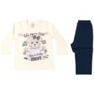 Conjunto Infantil Moletom Kely e Kety 1 ao 3 Ref. 60388
