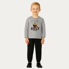 Conjunto Infantil Moletom Man's Best Friends Rei Rex Conjunto Infantil Moletom Man's Best Friends Rei Rex