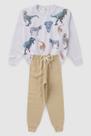 Conjunto infantil moletom menino safari Conjunto infantil moletom menino safari