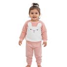 Conjunto Infantil Moletom Peluciado Blusa e Calça Inverno -