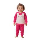 Conjunto Infantil Moletom Peluciado Blusa e Calça Inverno - Conjunto Infantil Moletom Peluciado Blusa e Calça Inverno -