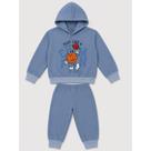 Conjunto Infantil Moletom Peluciado Menino Inverno - 6 ao 10