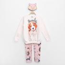 Conjunto Infantil Mundi Blusão Moletom e Legging Cachorro Menina