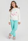 Conjunto Infantil Off Yourself Flores