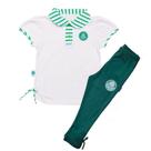 Conjunto Infantil Palmeiras Feminino Camisa Polo e Calça
