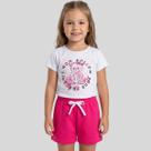 Conjunto Infantil para Menina Blusa e Shorts Ursinho - GKS