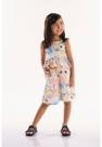 Conjunto Infantil para Menina com Blusa e Bermuda Aumigo Três e Já