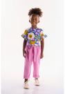 Conjunto Infantil para Menina com Blusa e Calça Bem Me Quer Três e Já
