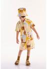 Conjunto Infantil para Menino com Camisa e Bermuda Safari Três e Já