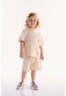 Conjunto Infantil para Menino com Camiseta e Bermuda Beiramar Três e Já