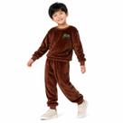 Conjunto Infantil Pelúcia Fleece Menino Inverno 4 6 8