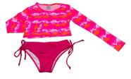 Conjunto Infantil Praia Estampado Proteção Uv50+ Costão