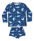 Conjunto Infantil Praia Menino Camisa Sunga Proteção Solar