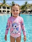 Conjunto Infantil Praia Piscina Unicórnio