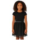 Conjunto Infantil Preto Blusa Saia Tule Trick Nick Duo Shine