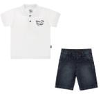 Conjunto Infantil Pulla Bulla Menino Verão Polo Ref. 39279