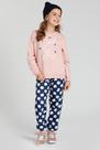 Conjunto Infantil Rosa Cat Star Meninas