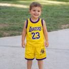 Conjunto infantil roupa basquete meninos esporte infantil juvenil camisa short