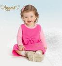 Conjunto Infantil Salopete Moletinho Bled + Blusa em Cotton Angerô