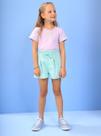 Conjunto Infantil Shorts e Blusa com Botão