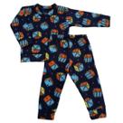 Conjunto Infantil Soft Estampado Inverno Unissex 1/2/3 Anos
