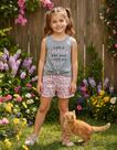 Conjunto Infantil Tamanho 02 Menina Verão Duduka/Viston/Terra Kids/Kely Kety
