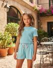 Conjunto Infantil Tamanho 06 Menina Verão Catavento/Mundi/Infante Conjunto Infantil Tamanho 06 Menina Verão Catavento/Mundi/Infante