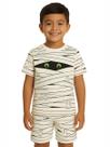 Conjunto Infantil Temático Fantasia Múmia Com Camiseta e Short