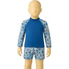 Conjunto Infantil Termica + Sunga Vekyo Proteção Uv Confortavel Piscina Moda Praia Infantil