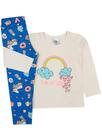 Conjunto Infantil Unicórnio Off White Cotton - Arrumadinhos Kids