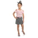 Conjunto Infantil Verão, Blusa e Saia Unicórnio 2 peças - Kamylus Conjunto Infantil Verão, Blusa e Saia Unicórnio 2 peças - Kamylus