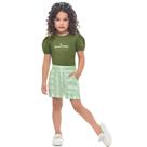 Conjunto Infantil Verão Blusa e Short Happy - Angerô