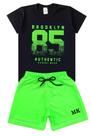 Conjunto Infantil Verão Masculino Broklyn 85 Preto