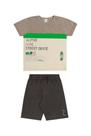 Conjunto Infantil Verão Masculino Tamanho 06