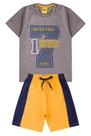 Conjunto Infantil Verao Menino NYC mescla / Benetex Kids